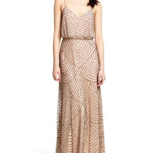 Adrianna Papell  “Beaded Blouson Gown” NEVER WORN!